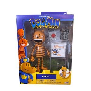 Dog Man Movie Petey Action Figure 5 Inch Articulated Dreamworks Jaxx Pacific